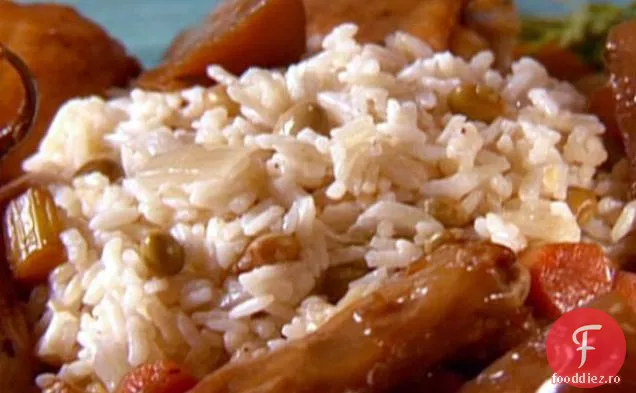 Orez de nucă de cocos n ' mazăre