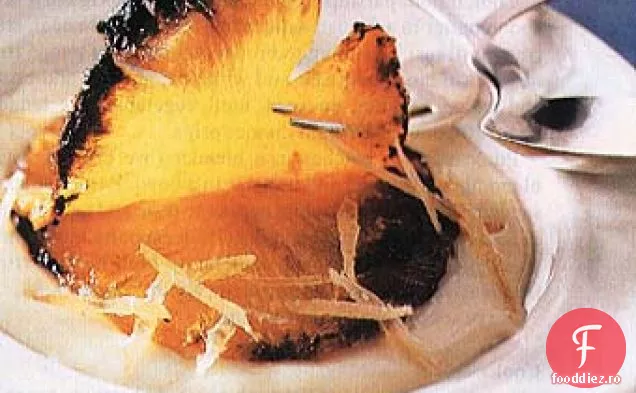 Ananas caramelizat cu ghimbir Cr cca anglaise