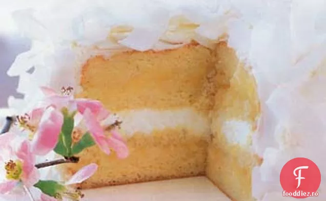 Tort De Ananas Cu Nucă De Cocos