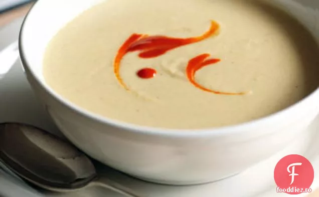 Supă de fasole albă cu pastă de Chile