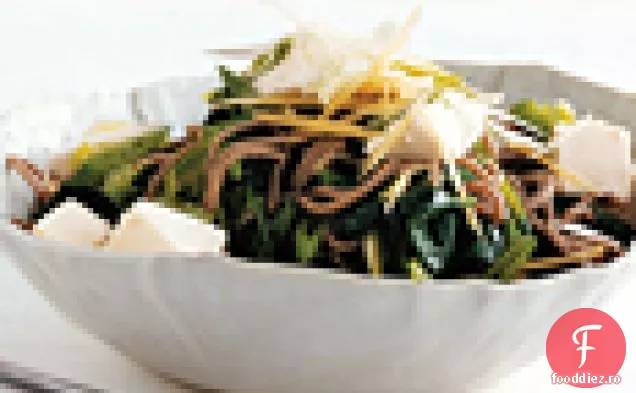Soba răcită cu Tofu și mazăre de zahăr