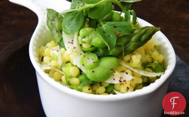 Grădină Engleză Și Salată De Cuscus Perlat Uriaș