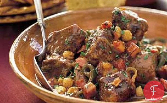 Tocană de porc și Hominy