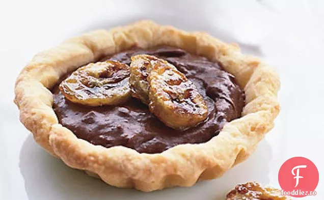 Tarte Cu Ciocolată Și Banane