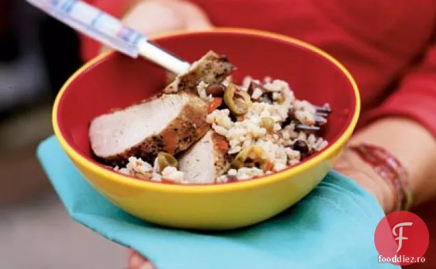 Arroz con Gandules (orez cu mazăre porumbel)