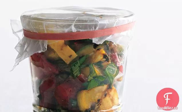 Salată De Ardei De Dovlecei La Grătar