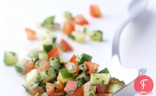 Salata de roșii și castraveți a lui Dave