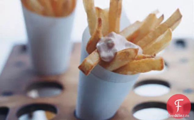 Cartofi prajiti belgieni cu sos Andalouse