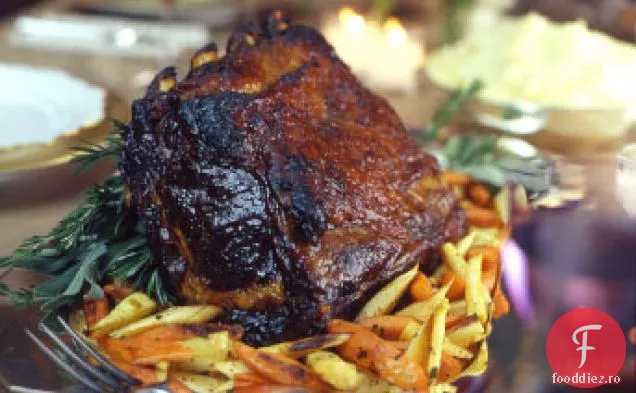 Buffalo Prime Rib cu glazură balsamică portocalie