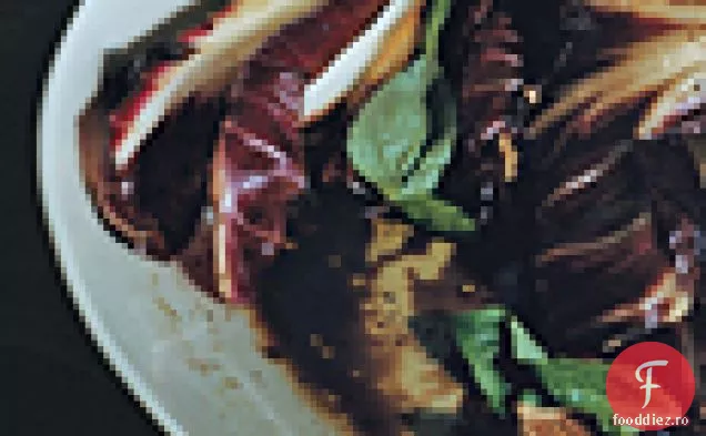 Radicchio marinat Balsamic cu Ricotta proaspătă