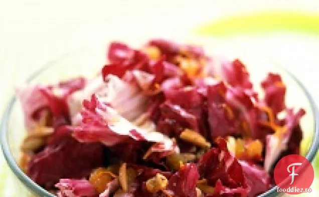 Radicchio Și Salată De Portocale