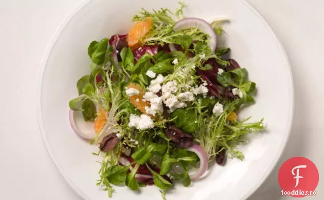 Salată Radicchio Cu Portocale Și Măsline