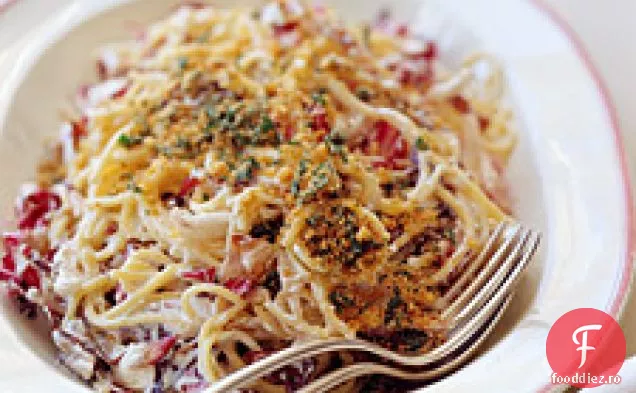 Spaghete Cu Radicchio Și Ricotta