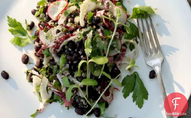 Salată De Fasole Neagră Minty Pentru O Mulțime