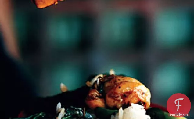 Creveți de fasole neagră cu Broccoli chinezesc