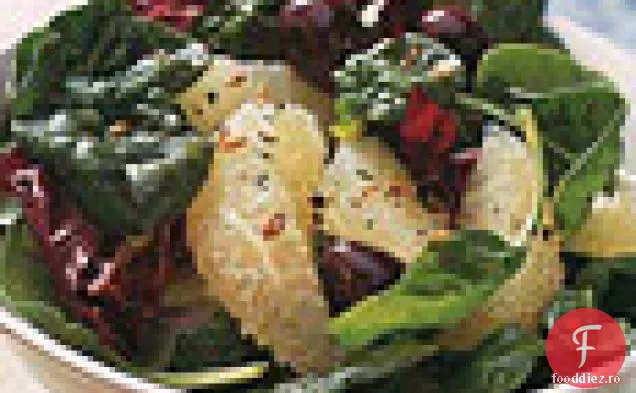 Salată de Radicchio, Grapefruit și spanac