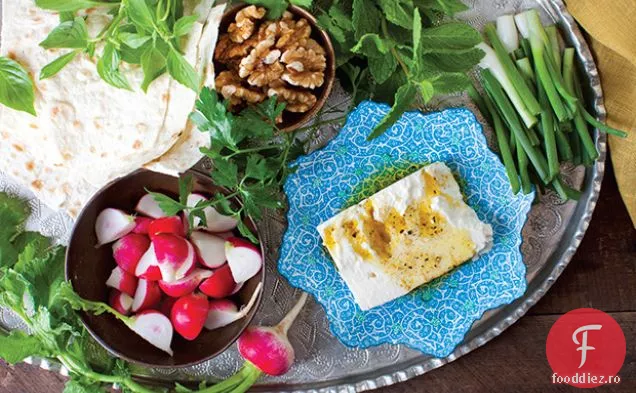 Platou Cu Ierburi Proaspete (Sabzi Khordan)