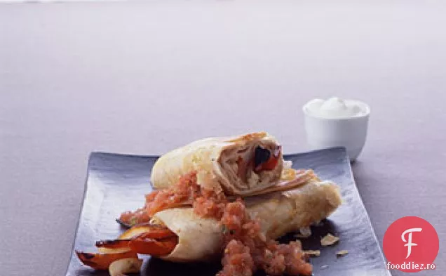 Burritos De Fasole Panfried