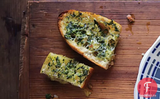 Pâine Cu Usturoi De Școală Veche