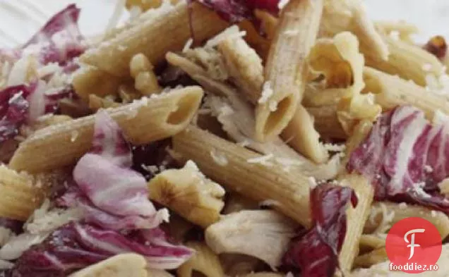 Penne Cu Pui Prăjit Și Rețetă Radicchio