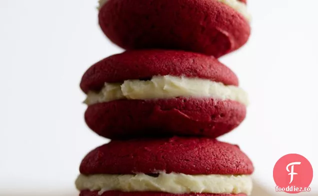 Red Velvet Whoopie Pies