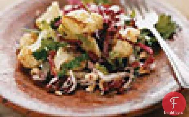 Salată de conopidă prăjită și Radicchio