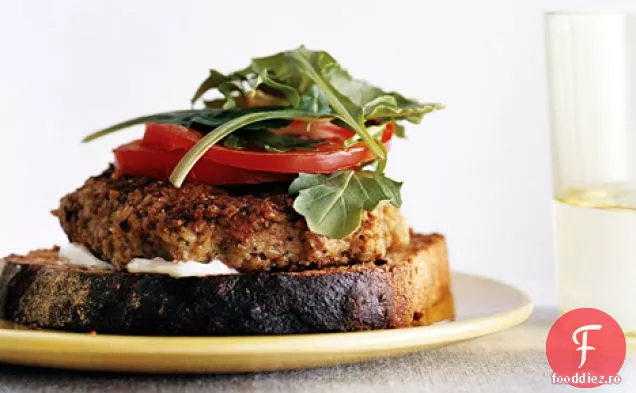 Burgeri vegetali Bulgur cu maioneză de var