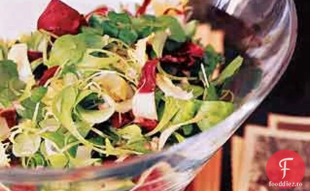 Salată Mesclun cu vinetă de șalotă