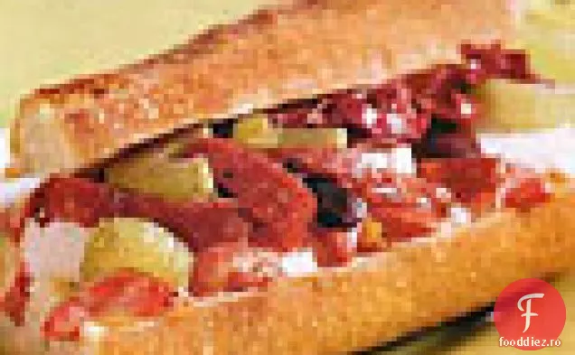 Sandvișuri Cu Salată Antipasto