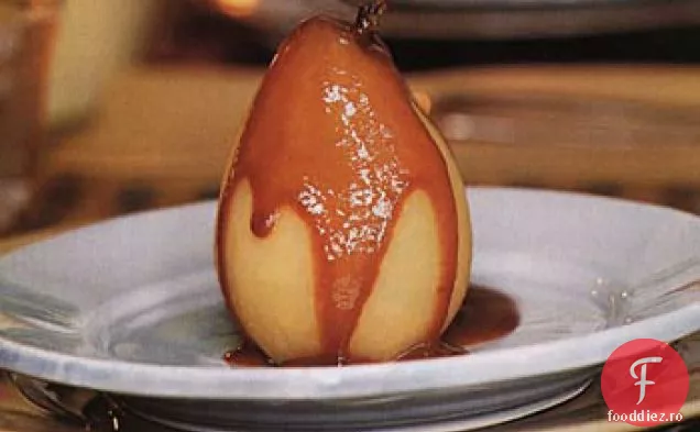 Pere pocate cu sos de Caramel condimentat