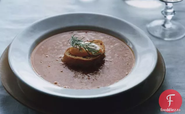 Supă provensală de pește cu Rouille de șofran