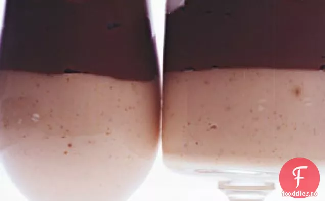 Budinci De Ciocolată Cu Lapte Cu Unt De Arahide