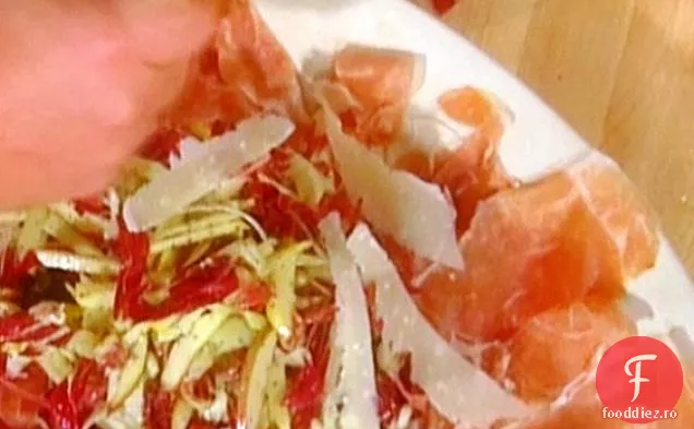 Prosciutto di Parma con Insalata di mele Parmigiano (Prosciutto cu salată de mere)