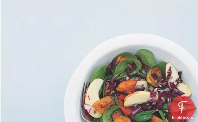 Salată Prăjită De Butternut Și Spanac