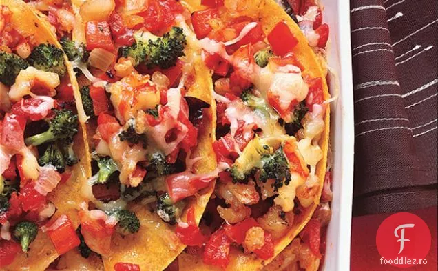 Cheesy Creveți Enchilada Coace