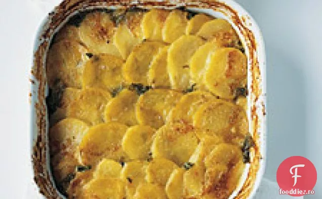 Măcriș Și Gratin De Cartofi