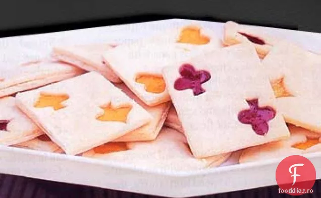 Cookie-Uri De Cărți De Joc Umplute Cu Gem