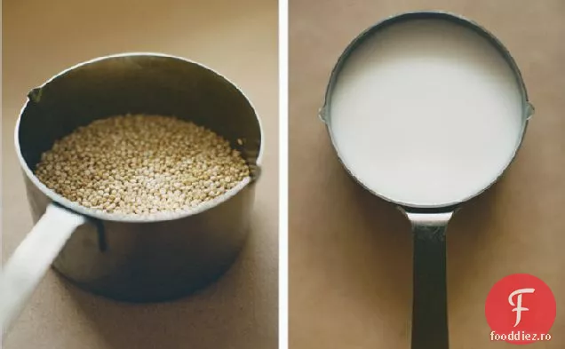 Quinoa De Nucă De Cocos + Salată De Spanac