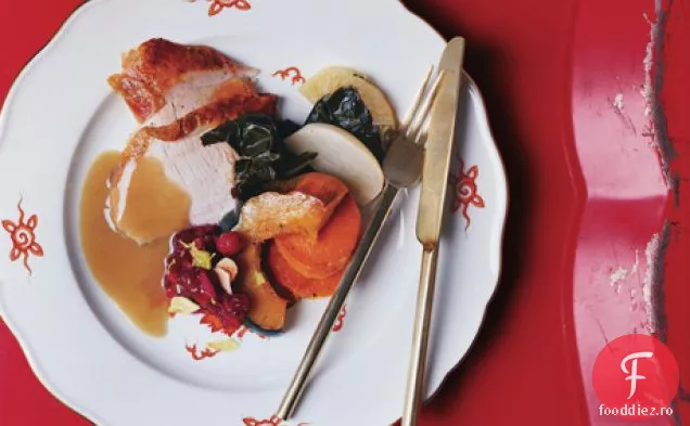 Friptură de curcan cu sos de smântână