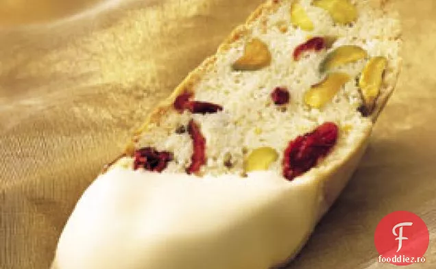 Biscotti de vacanță cu afine și fistic