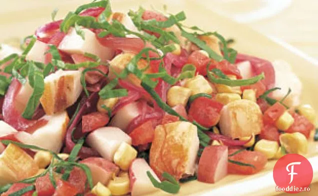 Salată de homar cu legume de vară