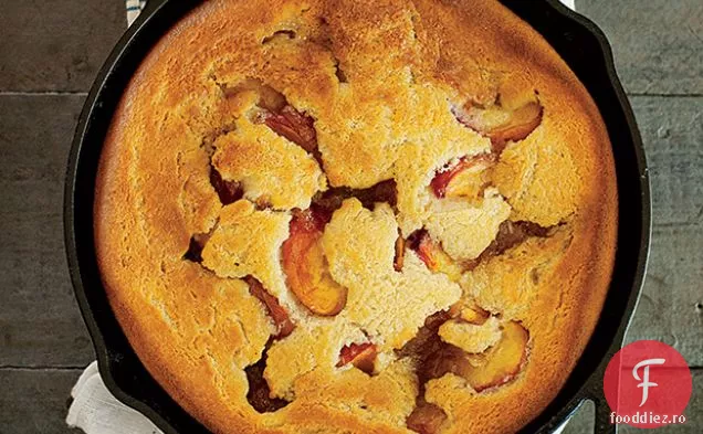 Skillet Peach Cobbler