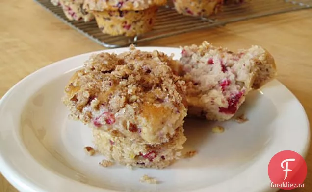 Briose Streusel Cu Nuci Pecan De Afine
