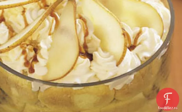 Fleac de toamnă cu mere prăjite, pere și sos de dovleac-Caramel