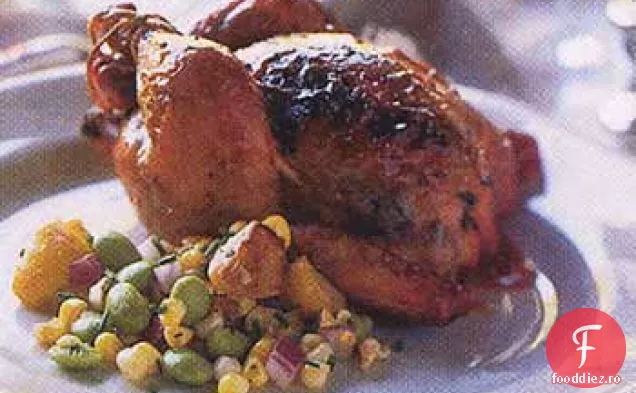 Poussins Cu Lămâie La Grătar