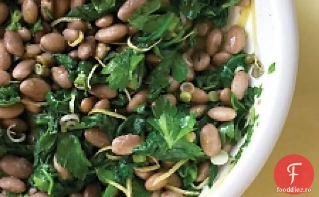 Salată De Fasole Pinto Și Spanac