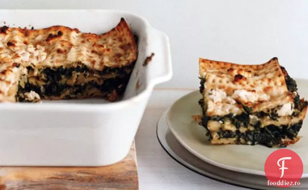 Plăcintă cu spanac și Matzoh