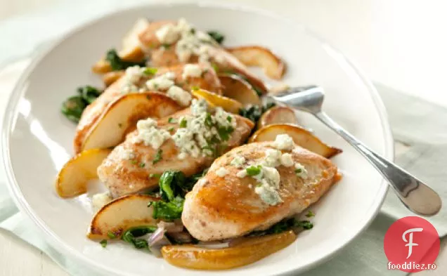 Piept De Pui La Cuptor Și Spanac