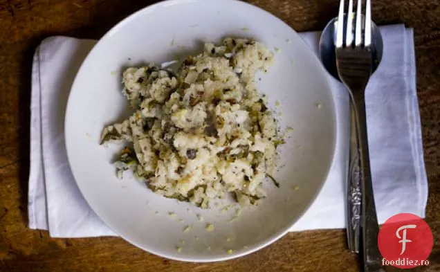Risotto Cu Lămâie Cu Spanac Și Fistic