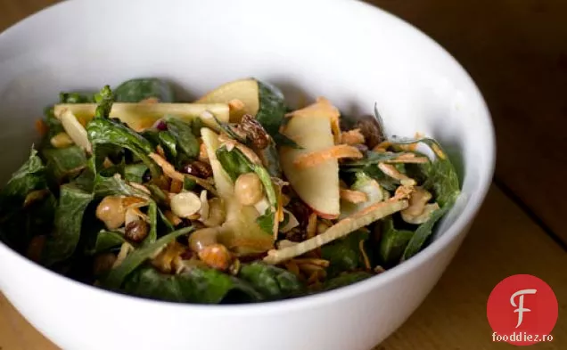 Salată Vegană Cu Spanac Și Năut